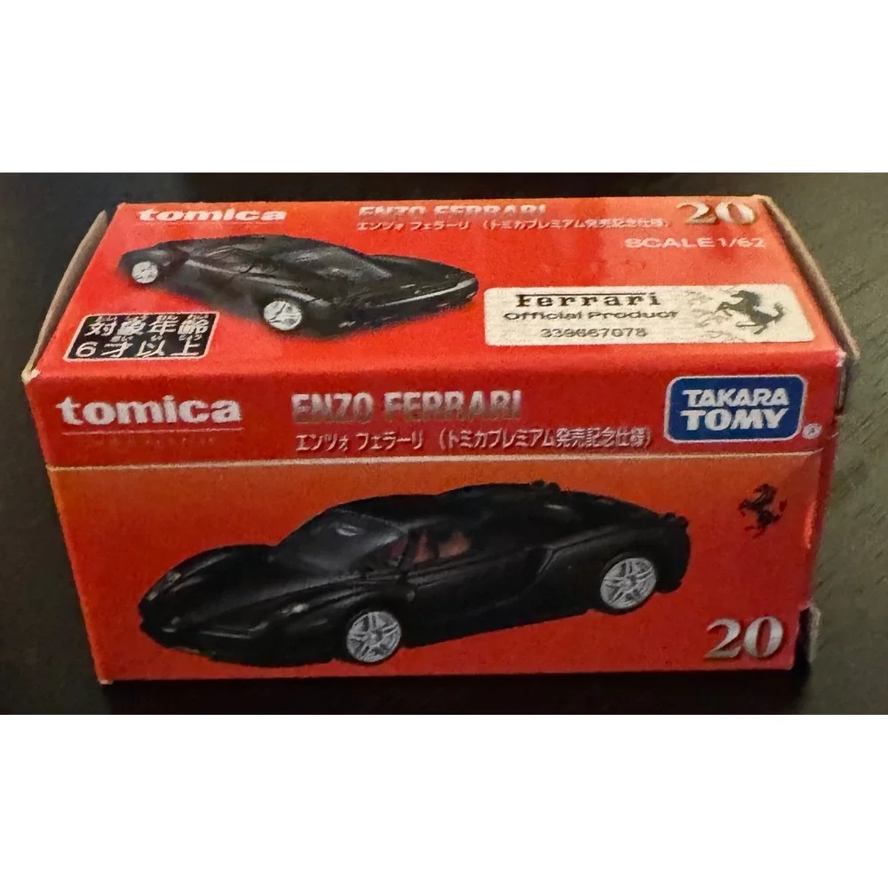 Tomica Premium 20‎ Enzo Ferrari Takara Tomy Diecast Car Black New in Box